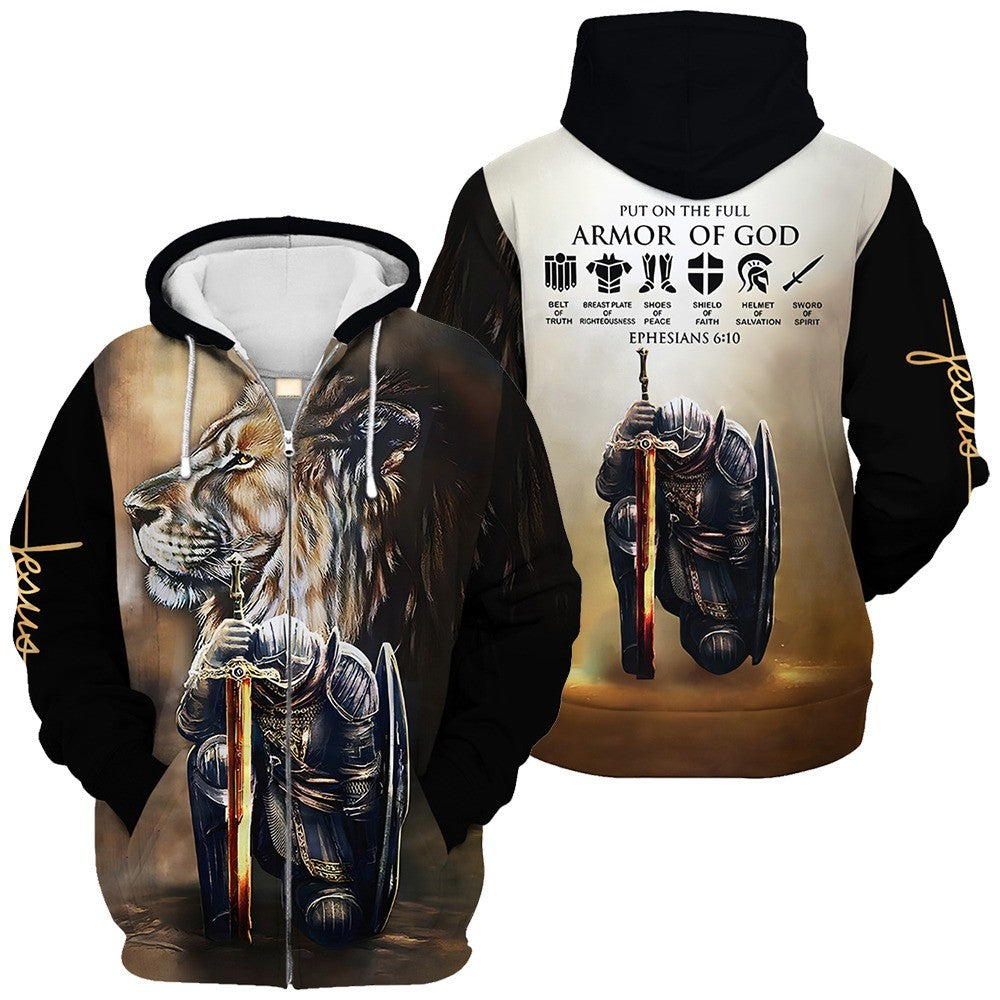 Armor of God Lion & Knight, easychoo.com