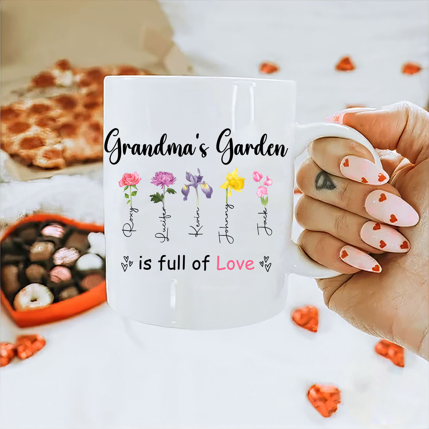 Personalized custom - Grandma Garden Is Full Of Love MUG, easychoo.com