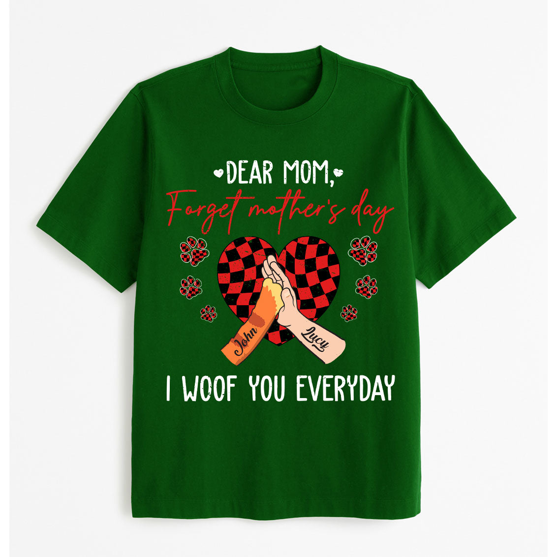 Personalized names Cat - Dear Mom Forget Morther Day Tshirt, easychoo.com