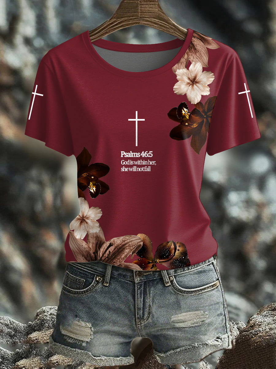 Women's Faith Printed T-shirt