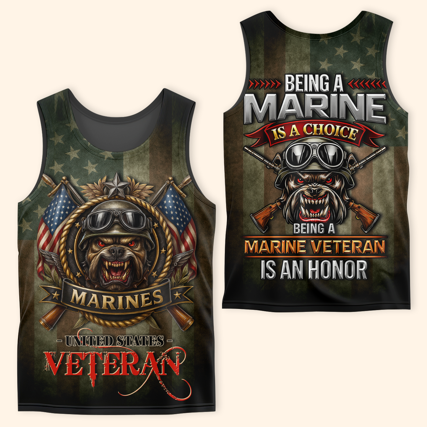 U.S. Marine Veteran Hoodie – Being a Marine Is a Choice, Being a Veteran Is an Honor, easychoo.com