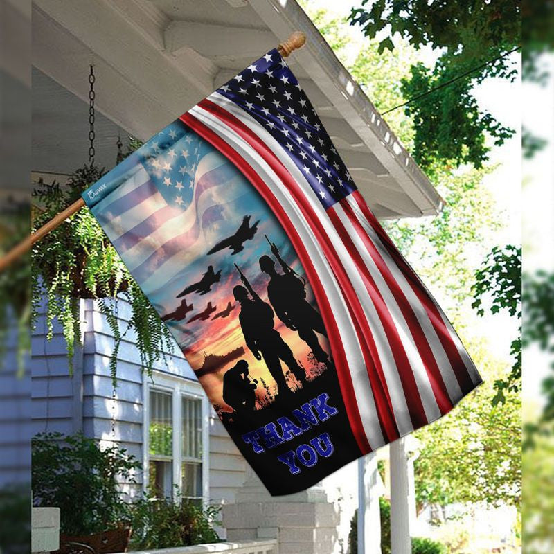 THANK YOU VETERAN - FLAG 029 , Gifts for veterans
