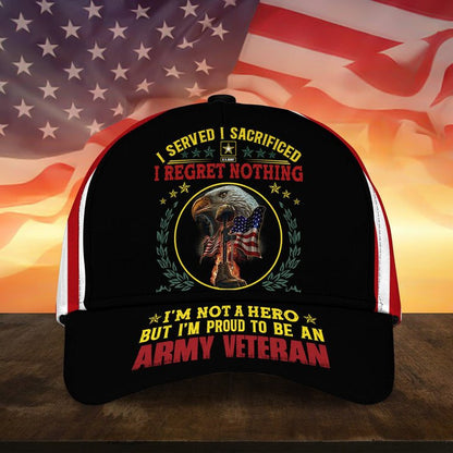 Premium Unique U.S Veteran Cap , Gifts for veterans