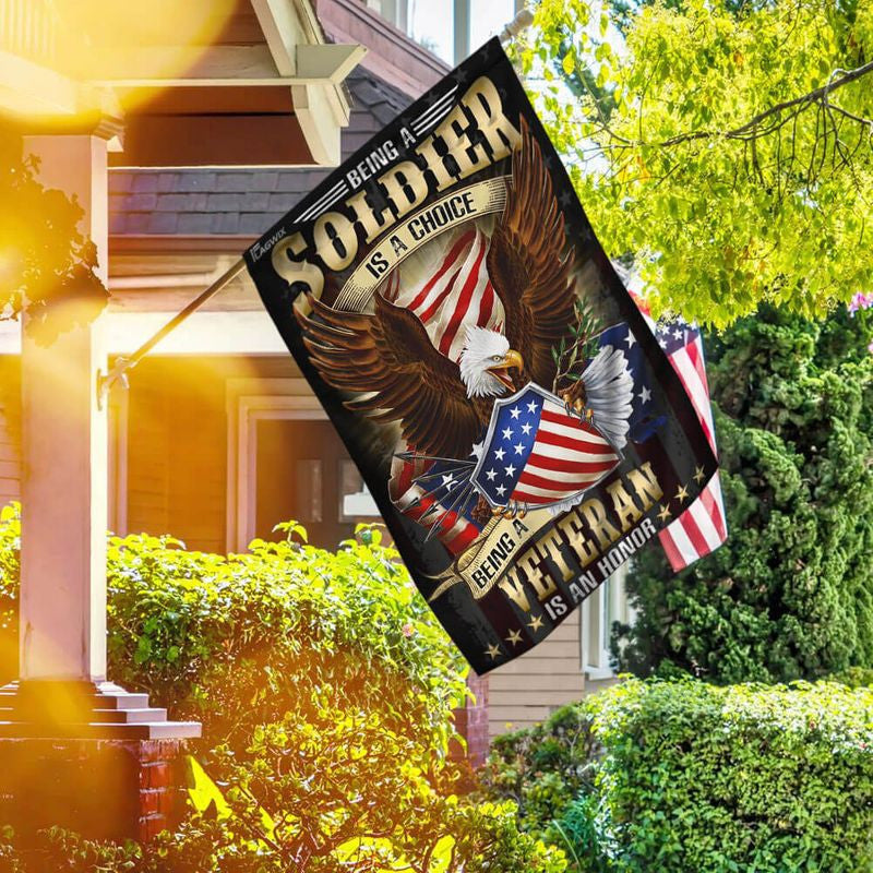 PROUD VETERAN - FLAG , Gifts for veterans