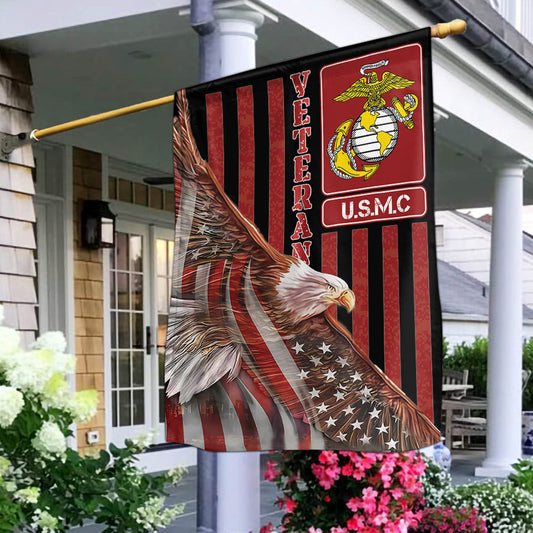 U.S MC VETERAN- FLAG 022 , Gifts for veterans