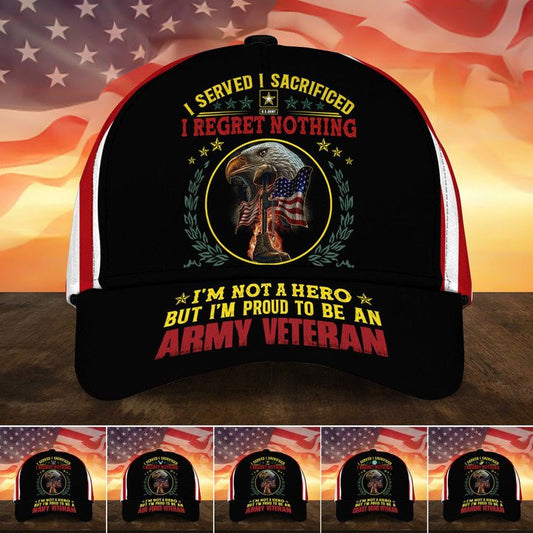 Premium Unique U.S Veteran Cap , Gifts for veterans