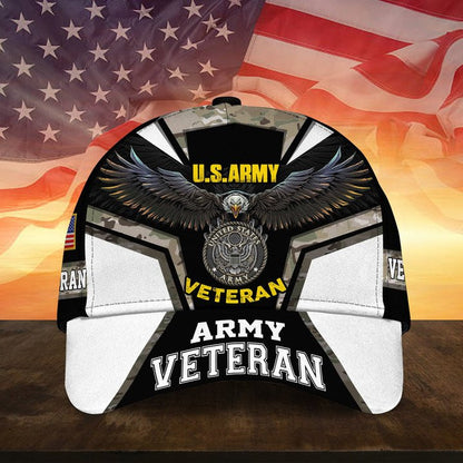 Premium Unique U.S Veteran Cap , Gifts for veterans