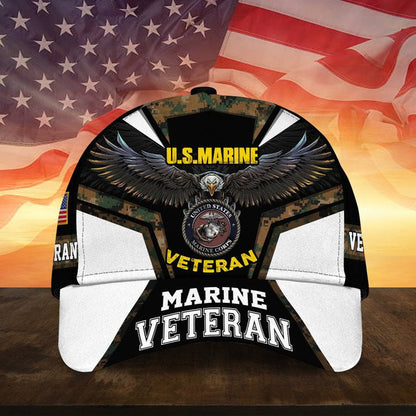Premium Unique U.S Veteran Cap , Gifts for veterans