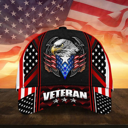 Premium Unique U.S Veteran Cap , Gifts for veterans