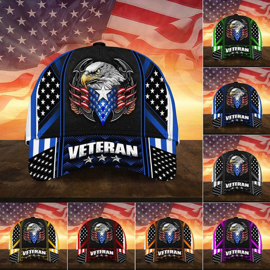 Premium Unique U.S Veteran Cap , Gifts for veterans
