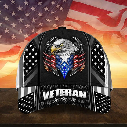 Premium Unique U.S Veteran Cap , Gifts for veterans