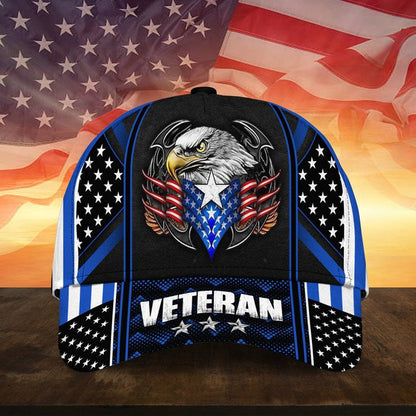 Premium Unique U.S Veteran Cap , Gifts for veterans
