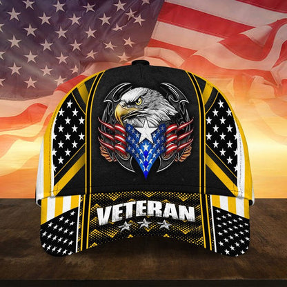 Premium Unique U.S Veteran Cap , Gifts for veterans
