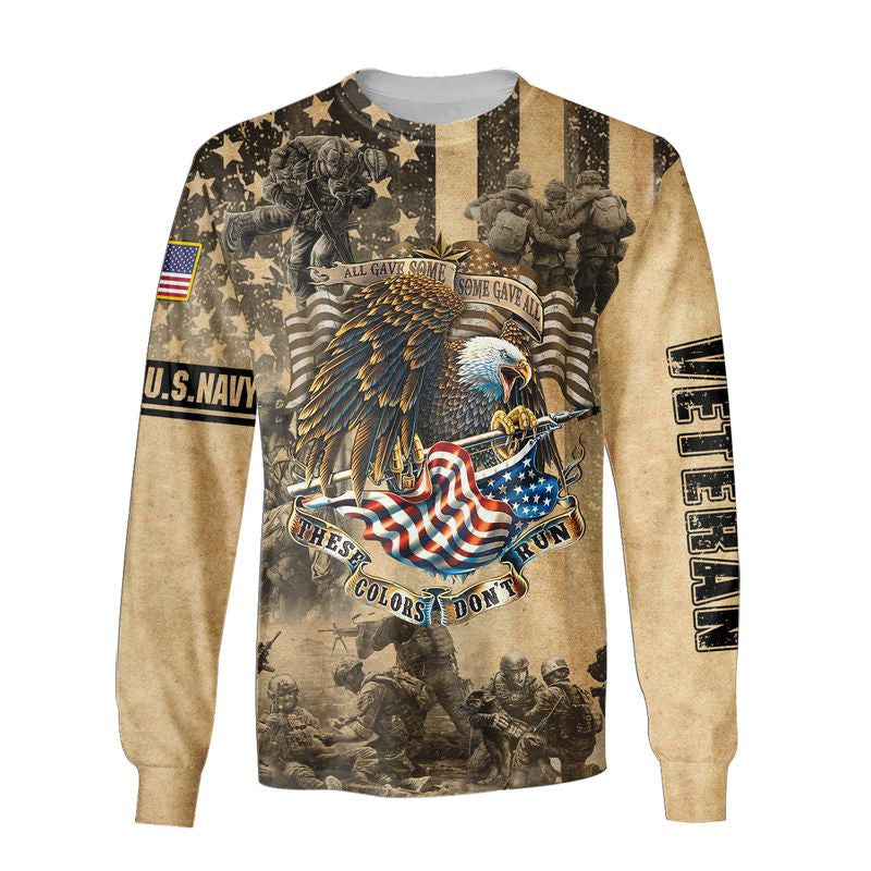Premium Unique Veteran Zip Hoodie - Navy Veteran , Gifts for veterans