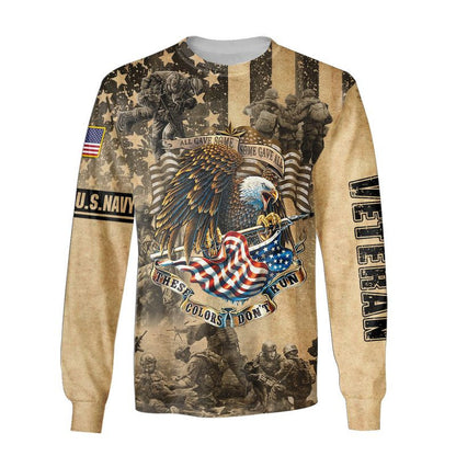 Premium Unique Veteran Zip Hoodie - Navy Veteran , Gifts for veterans