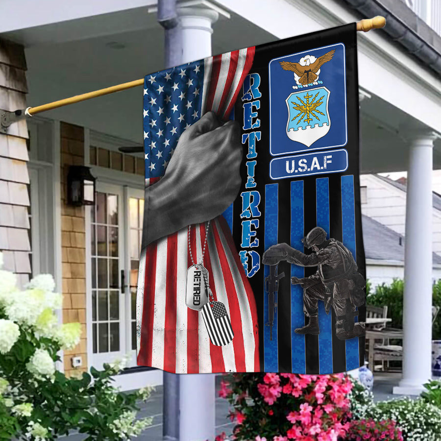 U.S AIR FORCE RETIRED - FLAG 015 , Gifts for veterans