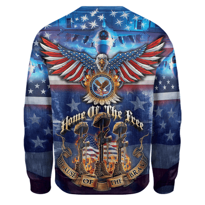 Home Of The Free Because Of The Brave - Unisex Polo Shirt - Short , Gifts for veterans