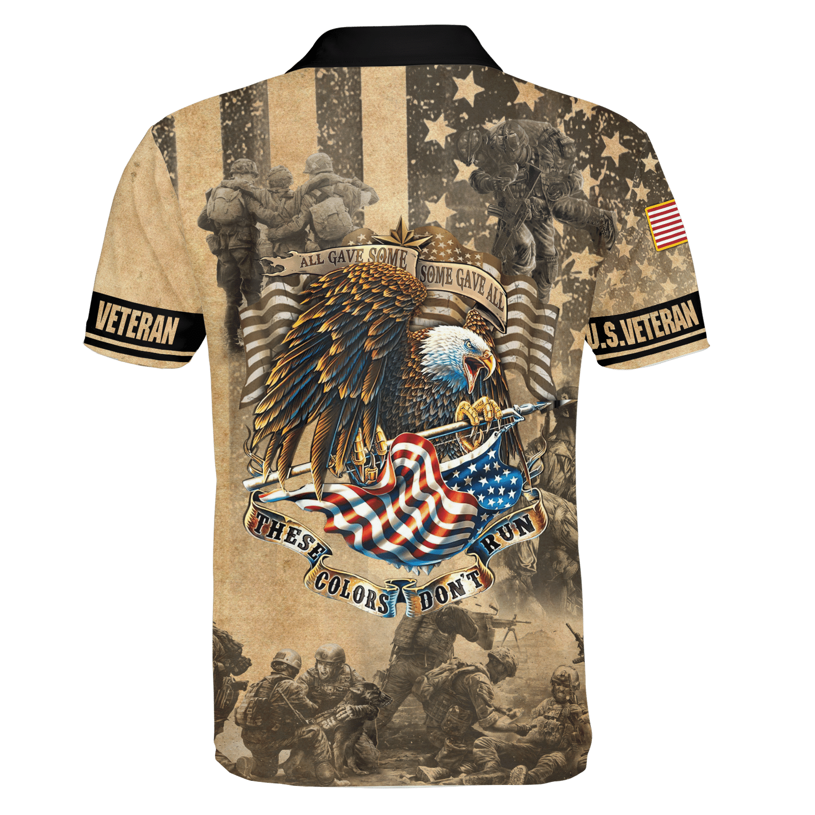 Premium Unique U.S. Veteran Polo Shirt , Gifts for veterans
