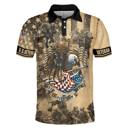 Premium Unique U.S. Veteran Polo Shirt , Gifts for veterans