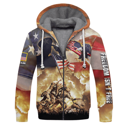 Freedom Is Not Free - US Veteran Polo Shirt , Gifts for veterans