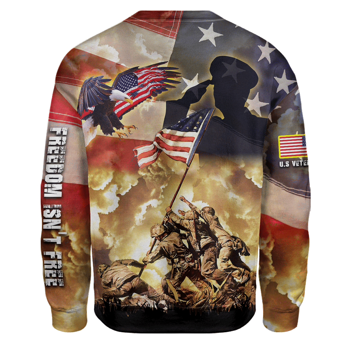 Freedom Is Not Free - US Veteran Polo Shirt , Gifts for veterans