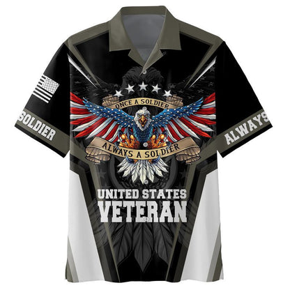 Once A Soldier Always A Soldier - Unisex Polo Shirt - Short , Gifts for veterans
