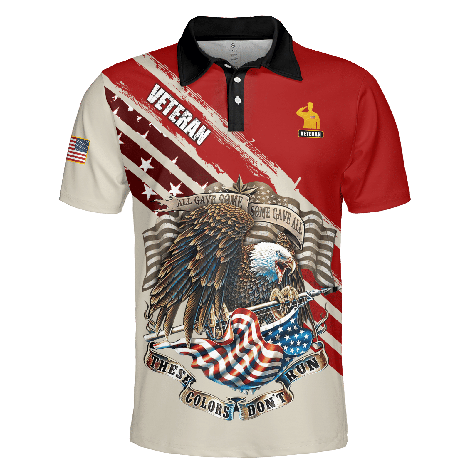 Premium Unique US Veteran Polo Shirt , Gifts for veterans