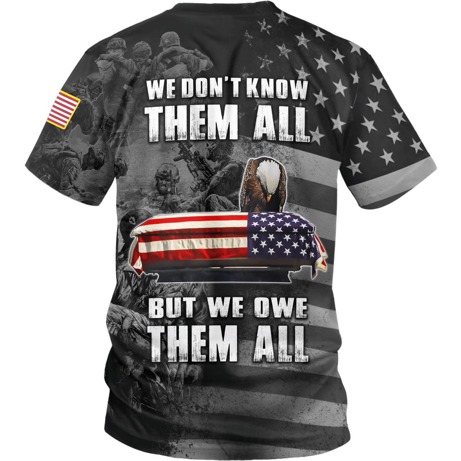 We Don't Know Them All - But We Owe Them All - Independence Day - Unisex Polo Shirt - Short , Gifts for veterans
