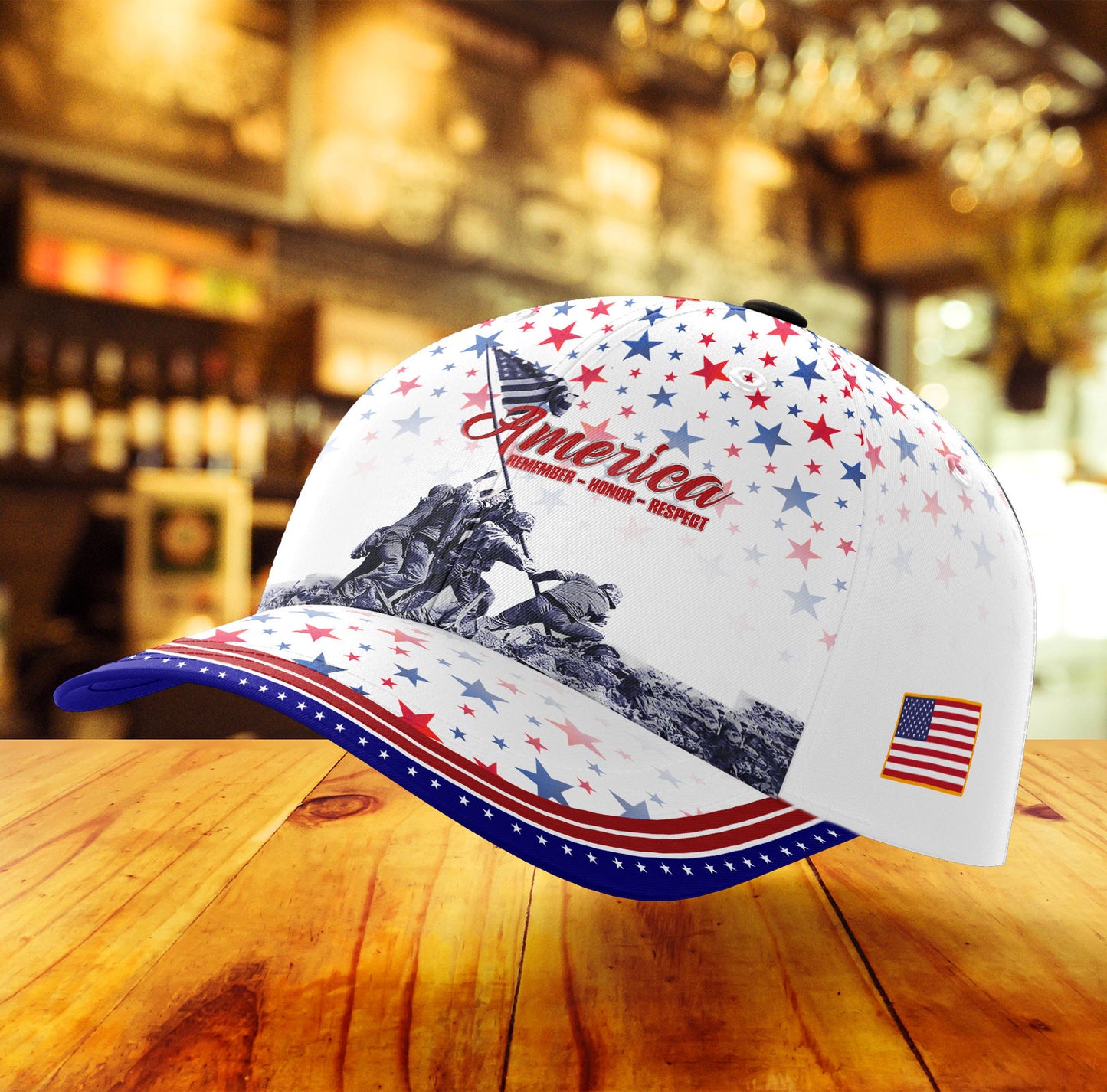 Remember - Honor - Respect - U.S Veteran Cap , Gifts for veterans