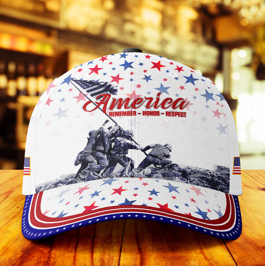 Remember - Honor - Respect - U.S Veteran Cap , Gifts for veterans