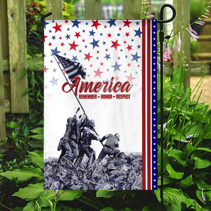 Remember - Honor - Respect - Memorial Day Flag , Gifts for veterans