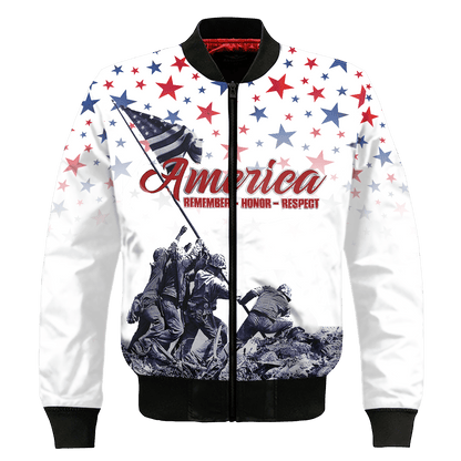 Independence Day - Unisex Hawaiian Shirt - Short , Gifts for veterans