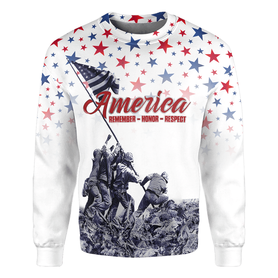 Independence Day - Unisex Hawaiian Shirt - Short , Gifts for veterans