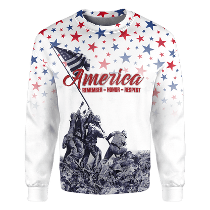 Independence Day - Unisex Hawaiian Shirt - Short , Gifts for veterans