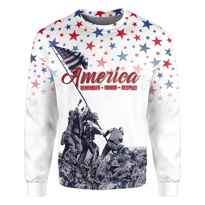 Independence Day - Unisex Hawaiian Shirt - Short , Gifts for veterans