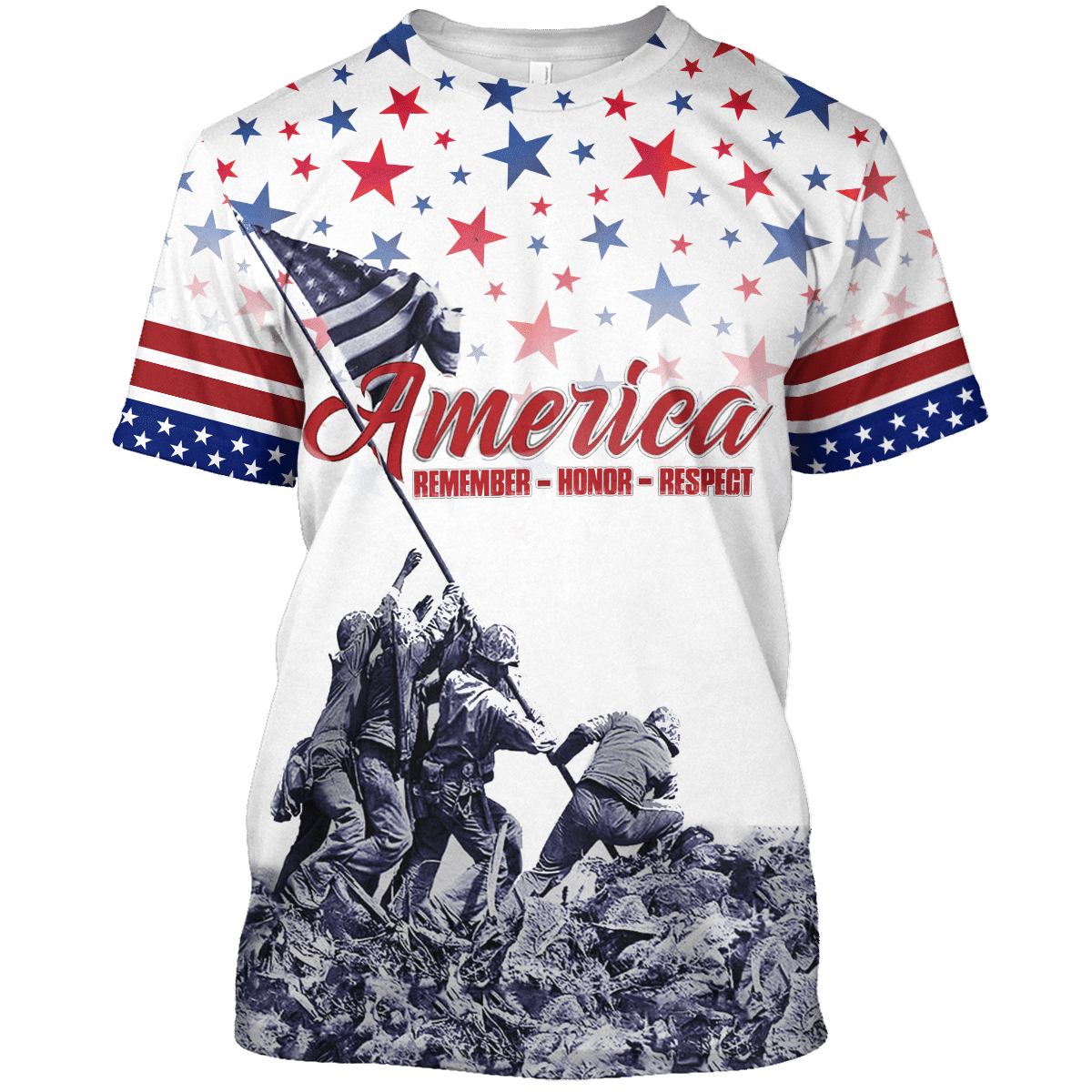 Independence Day - Unisex Hawaiian Shirt - Short , Gifts for veterans