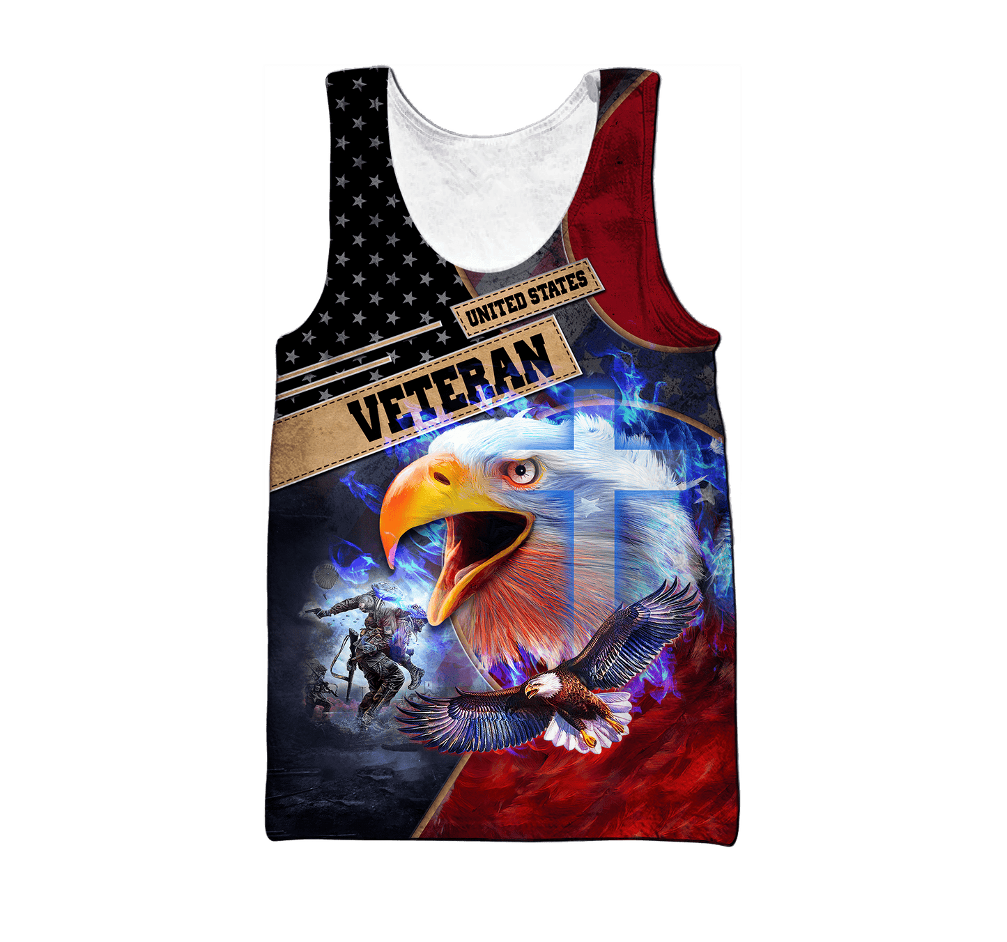 Eagle US Veteran 3D All Over Printed Unisex Shirts MH25072201 - VET , Gifts for veterans