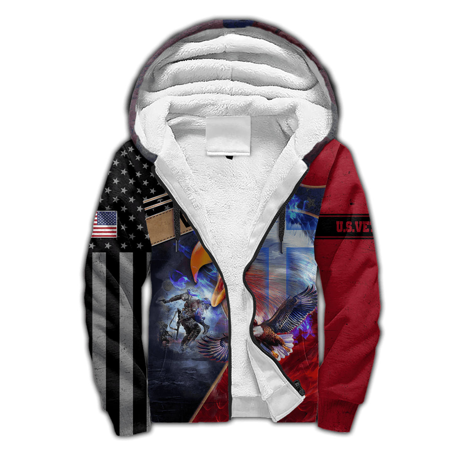 Eagle US Veteran 3D All Over Printed Unisex Shirts MH25072201 - VET , Gifts for veterans