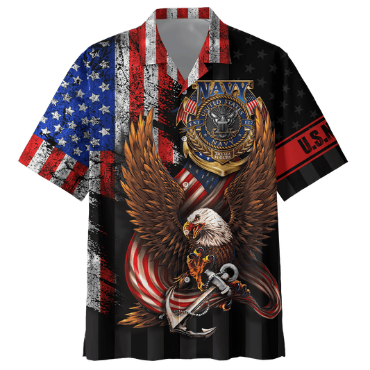 Eagle US Navy 3D All Over Printed Unisex Shirts MH26072202- NA , Gifts for veterans