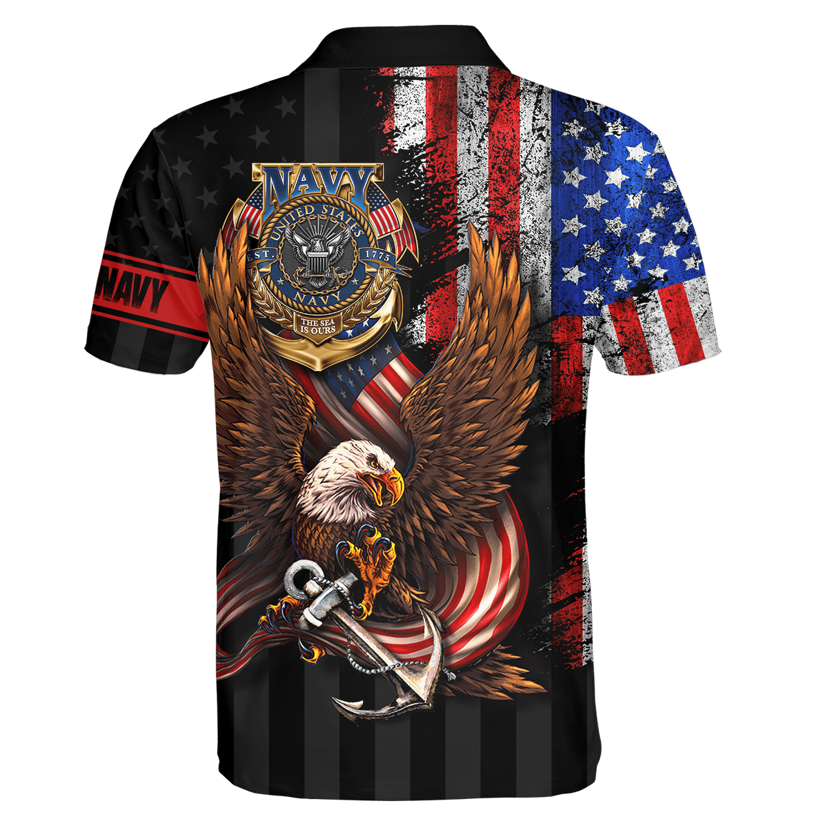 Eagle US Navy 3D All Over Printed Unisex Shirts MH26072202- NA , Gifts for veterans