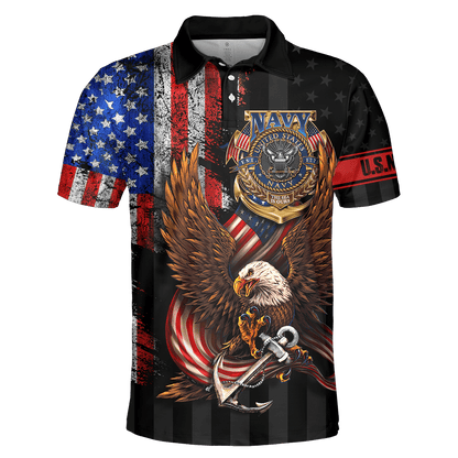 Eagle US Navy 3D All Over Printed Unisex Shirts MH26072202- NA , Gifts for veterans