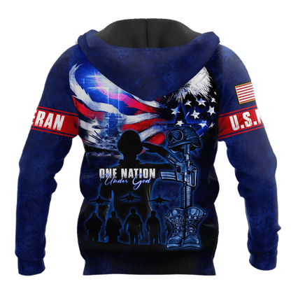 Eagle US Navy 3D All Over Printed Unisex Shirts MH28072202 - NA , Gifts for veterans
