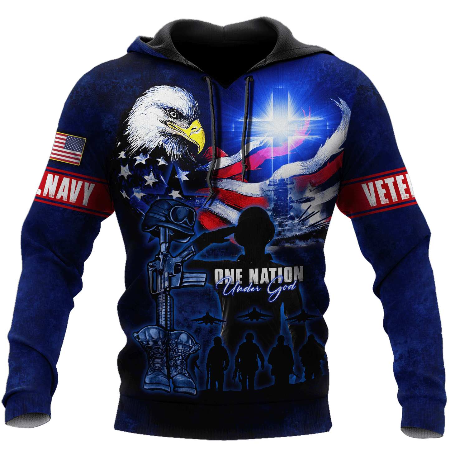 Eagle US Navy 3D All Over Printed Unisex Shirts MH28072202 - NA , Gifts for veterans