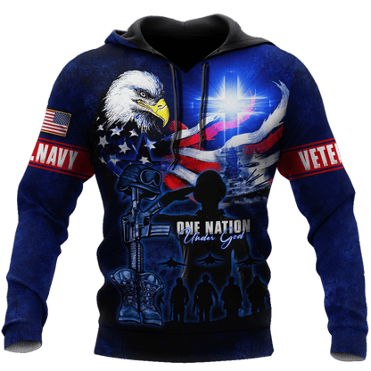 Eagle US Navy 3D All Over Printed Unisex Shirts MH28072202 - NA , Gifts for veterans