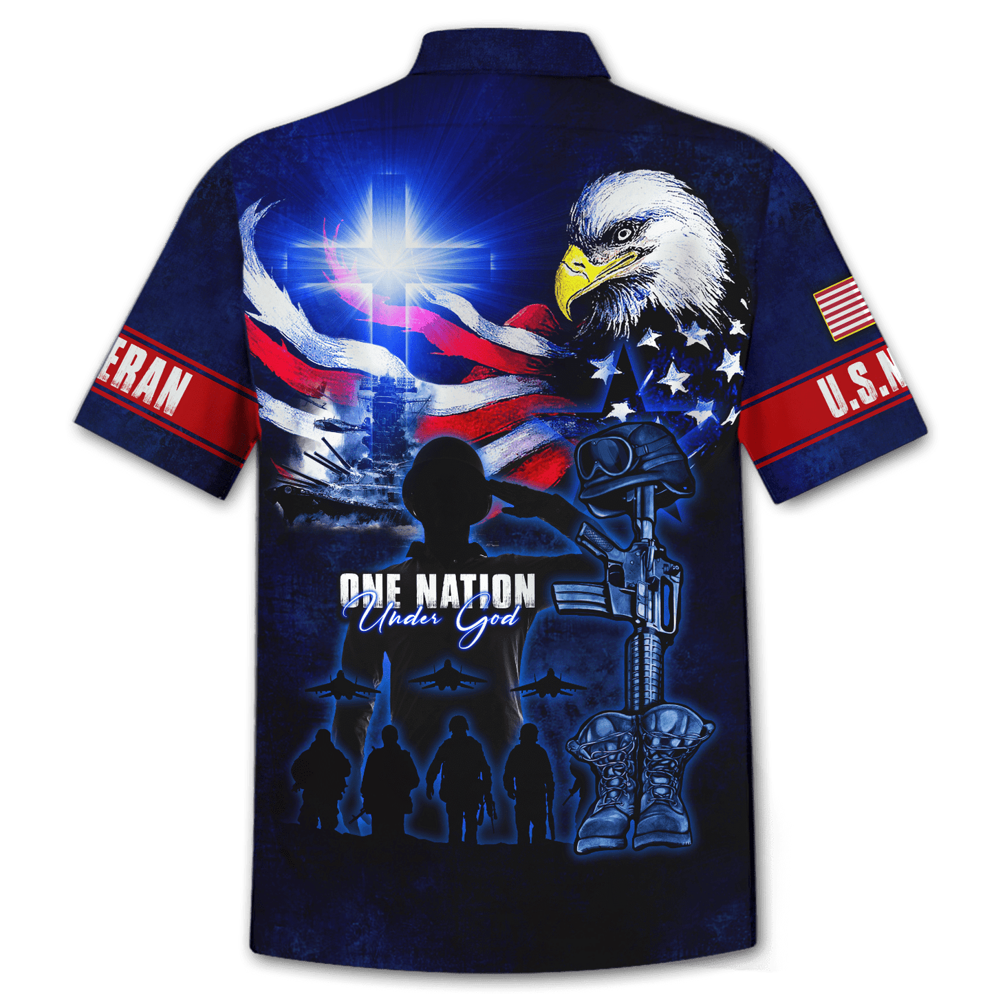 Eagle US Navy 3D All Over Printed Unisex Shirts MH28072202 - NA , Gifts for veterans
