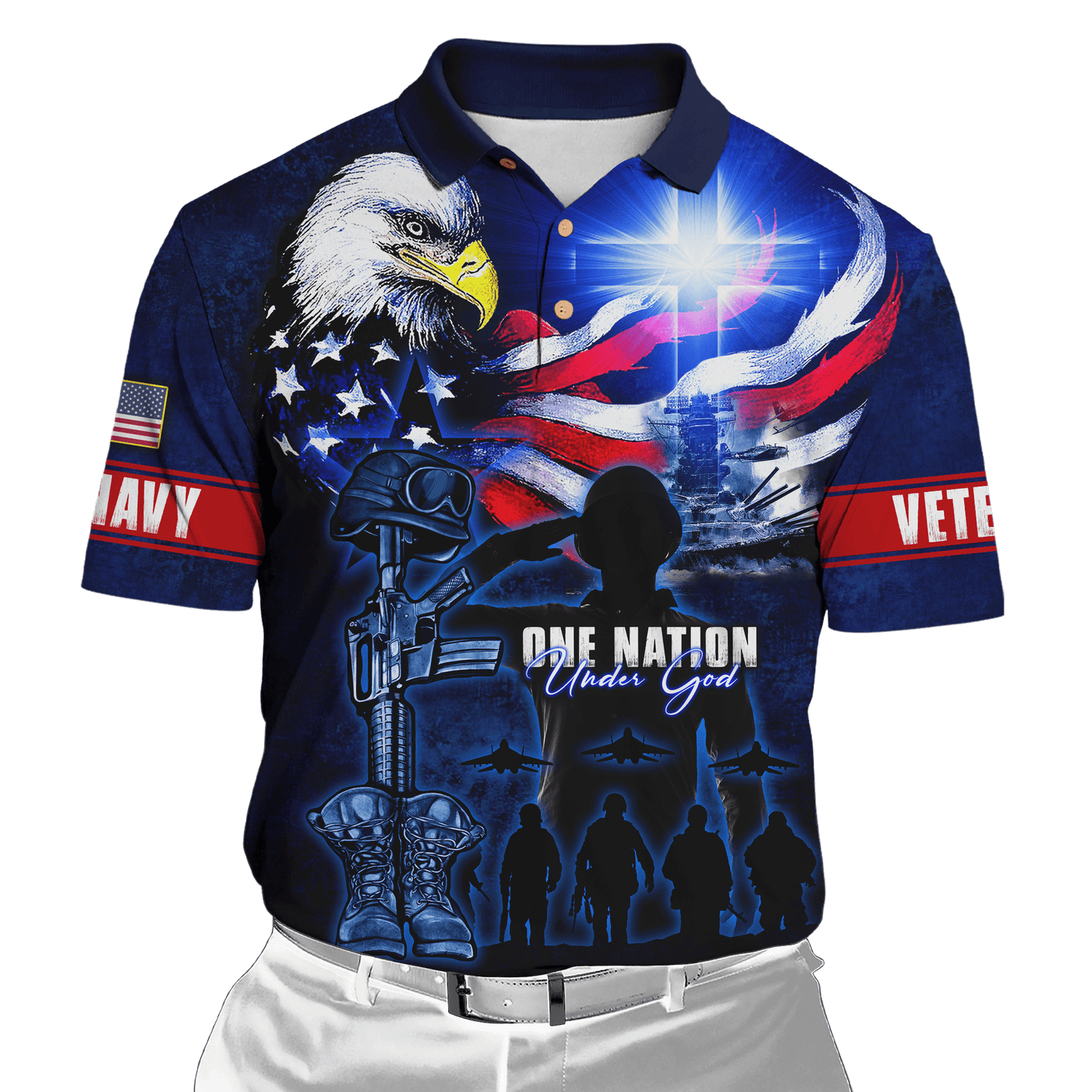 Eagle US Navy 3D All Over Printed Unisex Shirts MH28072202 - NA , Gifts for veterans