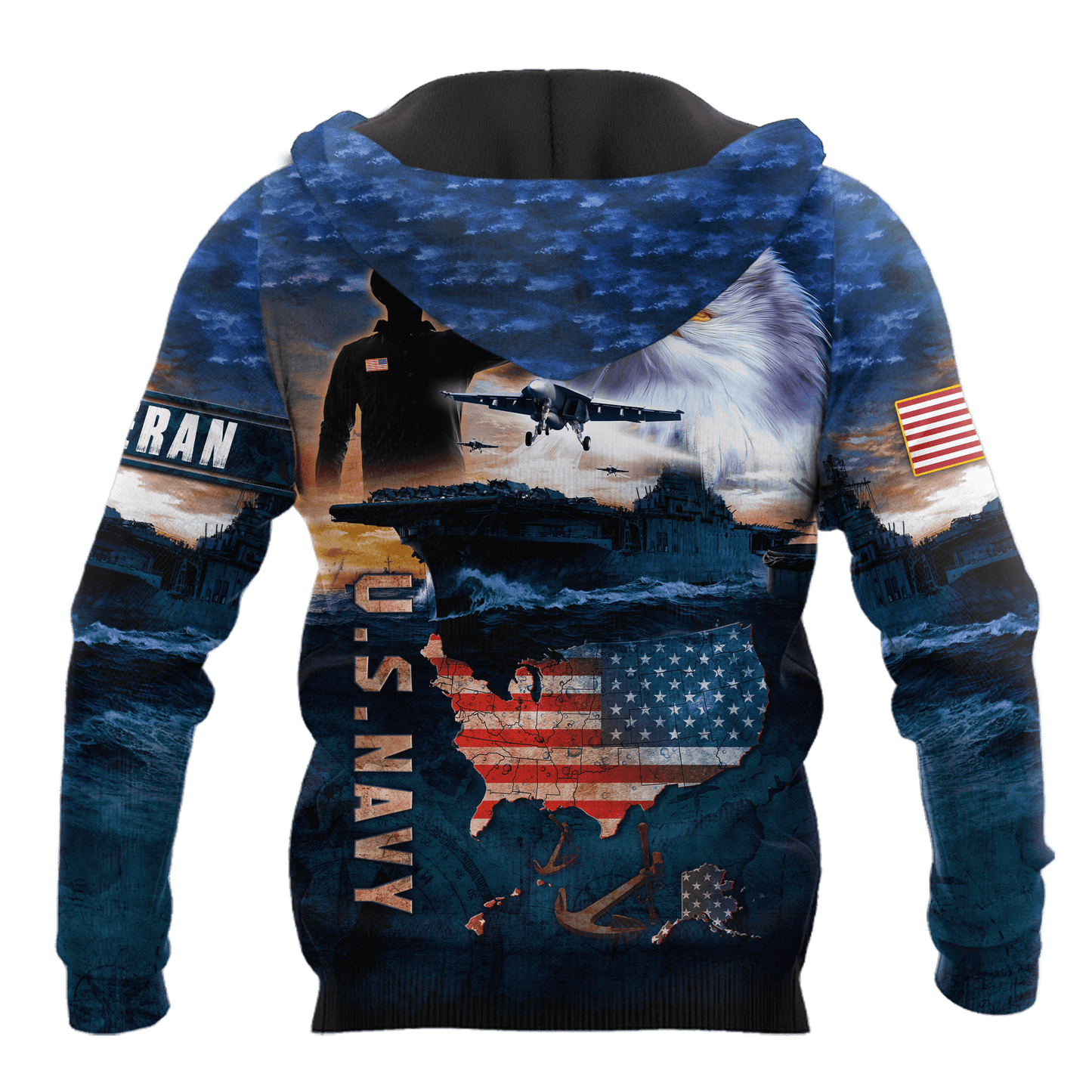 Eagle US Navy 3D All Over Printed Unisex Shirts MH29072201- NA , Gifts for veterans