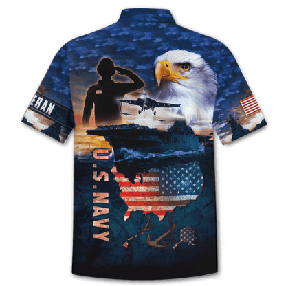 Eagle US Navy 3D All Over Printed Unisex Shirts MH29072201- NA , Gifts for veterans