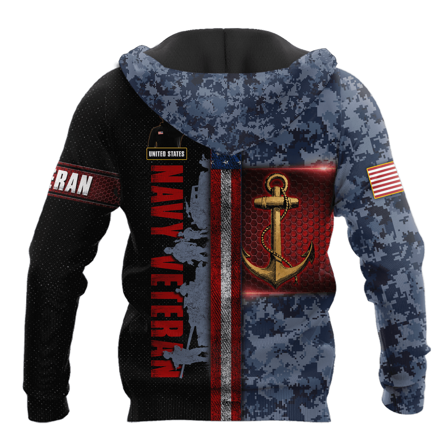 Eagle US Navy 3D All Over Printed Unisex Shirts MH29072202- NA , Gifts for veterans