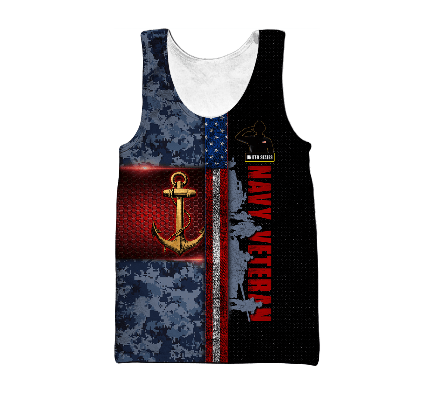 Eagle US Navy 3D All Over Printed Unisex Shirts MH29072202- NA , Gifts for veterans
